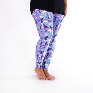 Unicorn print sweetlegs leggings